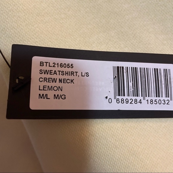 BRUNETTE The Label Crewneck Sweatshirt, “Redhead” Size M/L - Picture 5 of 6